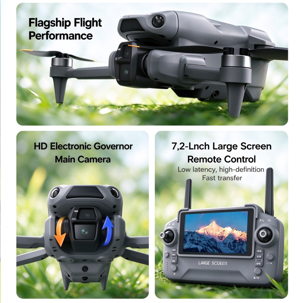 New LF682 MAX GPS Drone Profes - đánh giá và giá Rc Helicopter Case