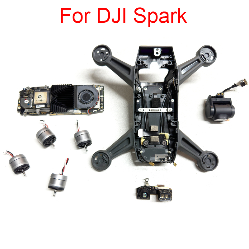 Khung giữa, vỏ máy, bảng mạch  - đánh giá và giá Dji Drone Mini 4 Pro